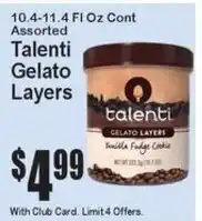 Super Fresh Talenti Gelato Layers offer