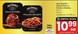 Safeway Jack Daniel's Pulled Pork or Chicken Entrées offer