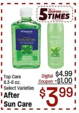 Maceys Top Care After Sun Care offer