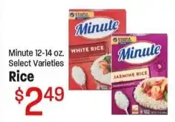 Maceys Minute rice offer