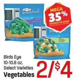 Maceys Birds Eye Vegetables offer