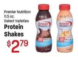 Maceys Premier Nutrition Protein Shakes offer
