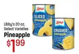 Maceys Libby's pineapple offer