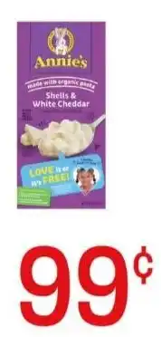 Maceys Annie's Shells & White Cheddar offer