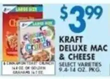 Compare Foods Kraft deluxe mac & cheese offer