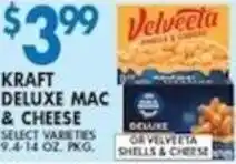 Compare Foods Kraft deluxe mac & cheese offer