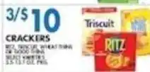 Compare Foods Crackers offer