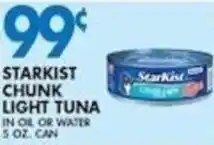 Compare Foods Starkist chunk light tuna offer