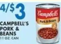 Compare Foods Campbell's pork & beans offer