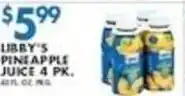 Compare Foods Libby's pineapple juice offer