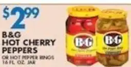 Compare Foods B&G hot cherry peppers offer