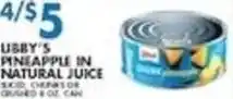 Compare Foods Libby's pineapple in natural juice offer