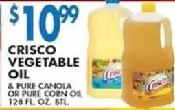 Compare Foods Crisco vegetable oil offer