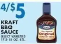 Compare Foods Kraft Bbq Sauce offer