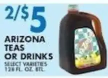 Compare Foods Arizona teas or drinks offer