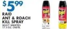 Compare Foods Raid Ant & Roach Kill Spray offer