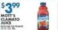 Compare Foods Mott's Clamato Juice offer