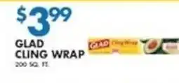 Compare Foods Glad cling wrap offer