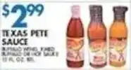 Compare Foods Texas Pete Sauce offer