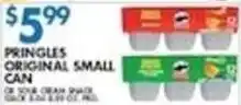 Compare Foods Pringles original small can offer