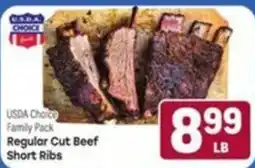 Tony’s Fresh Market Usda choice regular cut beef short ribs offer