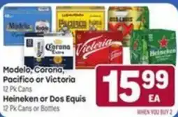 Tony’s Fresh Market Modelo, Corona, Pacifico or Victoria offer