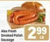 Tony’s Fresh Market Alex Fresh Smoked Polish Sausage offer