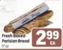 Tony’s Fresh Market Fresh Baked Parisian Bread offer