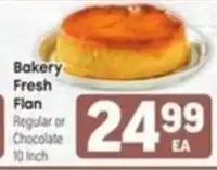 Tony’s Fresh Market Bakery Fresh Flan offer