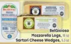 Tony’s Fresh Market BelGioioso Mozzarella Logs offer