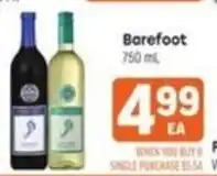Tony’s Fresh Market Barefoot offer