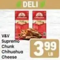 Tony’s Fresh Market V&V supremo chunk chihuahua cheese offer