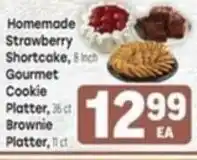 Tony’s Fresh Market Homemade Strawberry Shortcake offer