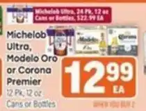 Tony’s Fresh Market Michelob Ultra, Modelo Oro or Corona Premier offer