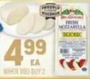Tony’s Fresh Market DelGrosso fresh mozzarella offer