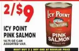 Associated Icy Point pink salmon offer