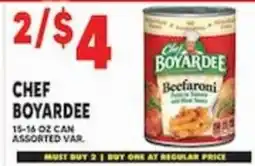 Associated Chef boyardee beefaroni offer