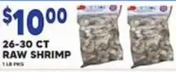 Associated Raw Shrimp offer