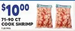 Associated Cook Shrimp offer