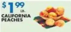Associated California peaches offer