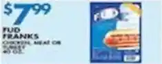 Associated Fud Franks offer