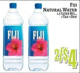 Trade Fair Supermarket Fiji natural water offer