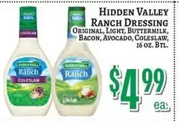 Trade Fair Supermarket Hidden Valley Ranch Dressing offer