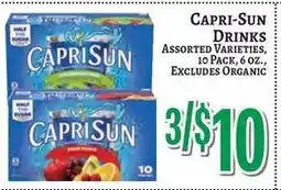Trade Fair Supermarket Capri-Sun drinks offer