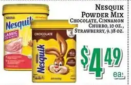 Trade Fair Supermarket Nesquik powder mix chocolate offer
