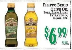 Trade Fair Supermarket Filippo Berio olive oil offer