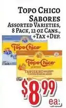 Trade Fair Supermarket Topo Chico Sabor offer