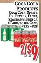 Trade Fair Supermarket Coca Cola Products offer