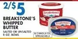 Met Foodmarkets Breakstone's Whipped Butter offer