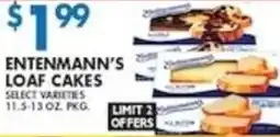 Met Foodmarkets Entenmann's Loaf Cakes offer